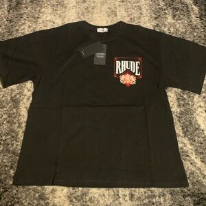 Rhude Crown Royale Lions Black & Red T-Shirt Men’s Size small medium large